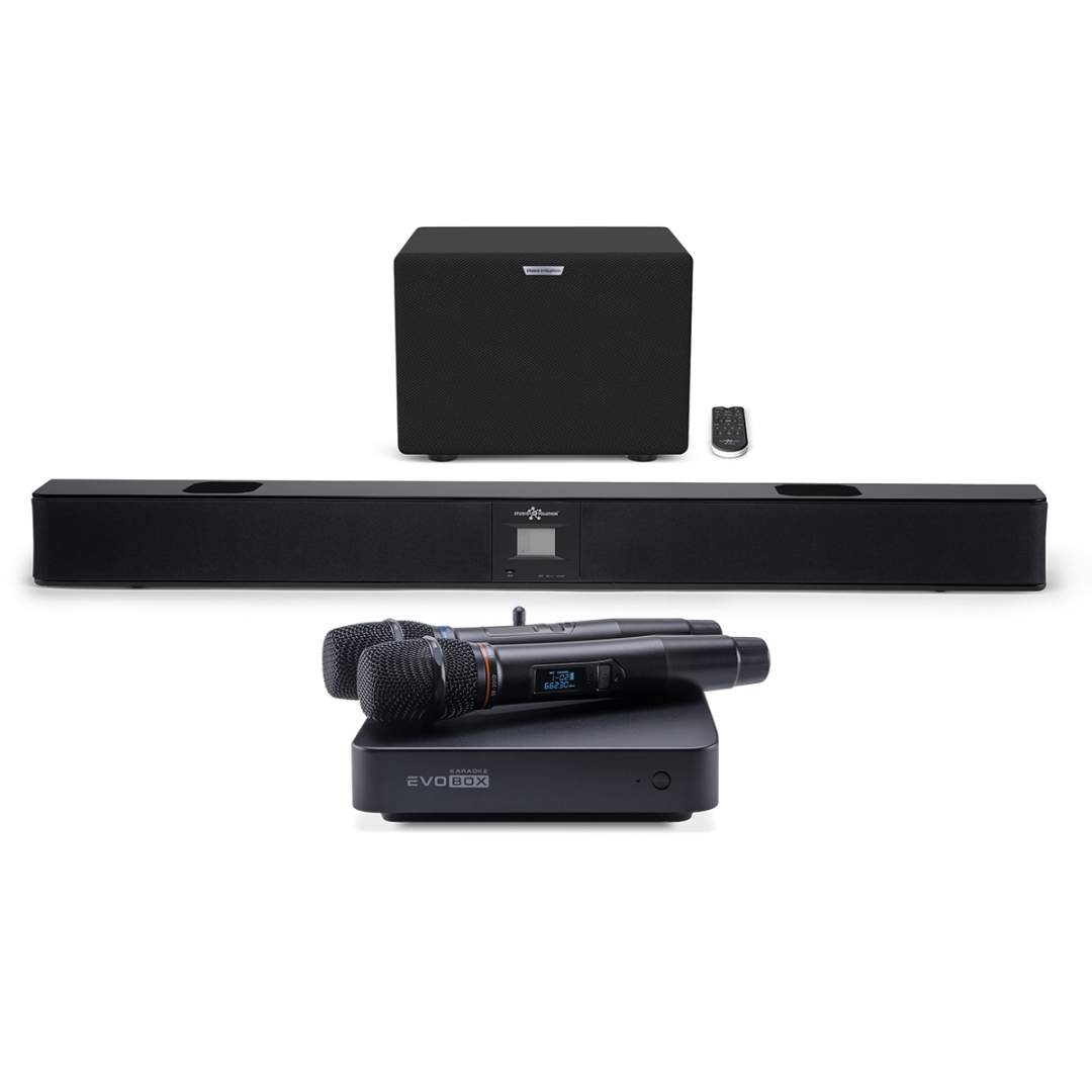 караоке-комплект EVOBOX Plus + EvoSound Bar (саундбар с караоке) в Бодайбо