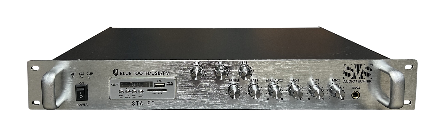 SVS Audiotechnik STA-80 Микшер-усилитель для систем Public Address в Бодайбо
