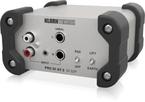 Klark Teknik DI 22P пассивный стерео директ-бокс в Бодайбо